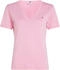 classic pink: Tommy Hilfiger Slim V-Neck T-Shirt (WW0WW40584)