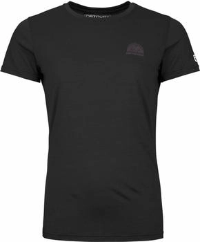 Ortovox Women's 120 Cool Tec Mountain Stripe T-Shirt black raven