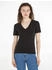 Black: Tommy Hilfiger Slim V-Neck T-Shirt (WW0WW40584)