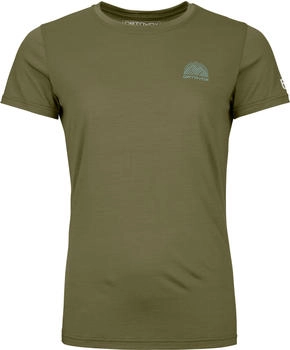 Ortovox Women's 120 Cool Tec Mountain Stripe T-Shirt wild herbs