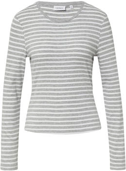 Comma T-Shirt grau|weiß (2171140.93G1)