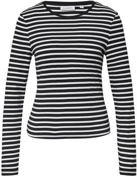 Comma T-Shirt schwarz|weiß (2171140.99G1)