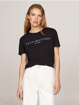 Tommy Hilfiger Reg Corp Logo Regular Fit T-Shirt (WW0WW40276) black