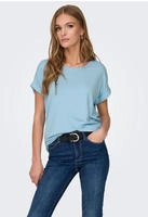 ONLY T-Shirt "ONLMOSTER &ndash; Kurzarmshirt mit Aufschlag und klassischem Look"