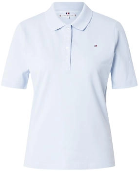 Tommy Hilfiger 1985 Regular Fit Pique Polo Shirt (WW0WW43224) breezy blue
