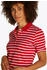 Tommy Hilfiger 1985 Regular Fit Pique Polo Shirt (WW0WW43224) red/white