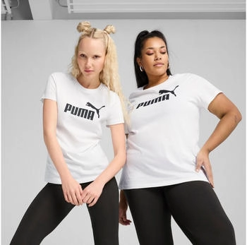 Puma ESS No Logo T-Shirt weiß
