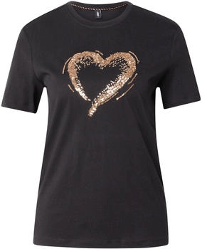 Only ONLMARCY T-Shirt gold schwarz 27123493