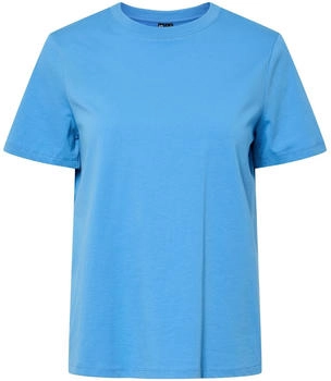 Pieces T-Shirt 'PCRia' himmelblau