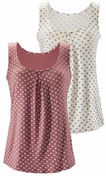 Lascana Tanktops creme beere
