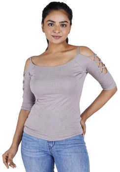 Guru-Shop Shirt Ärmel beige