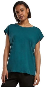 Urban Classics Ladies Extended Shoulder Tee T-Shirt jasper