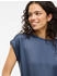 Vila Viellette S/s Satin Top/su - Noos (14059563) Indigo