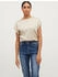 Vila Viellette S/s Satin Top/su - Noos (14059563) cement