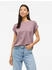 Vila Viellette S/s Satin Top/su - Noos (14059563) toadstool