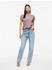 Vila Viellette S/s Satin Top/su - Noos (14059563) toadstool