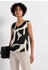 Street One Top 'Strukturmix' Damen whale tail grey
