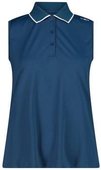 CMP Women's Polo Sleeveless (31T5076) blue black