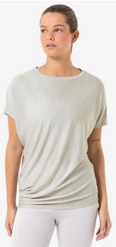 Super Natural Yoga Loose Bio J Tee (SNW024830) white stone melange