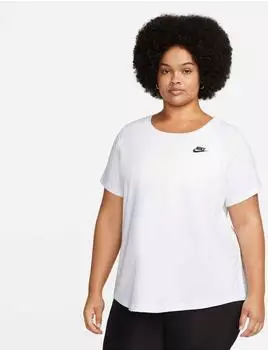 Nike Club Essentials Damen-T-Shirt - Weiß FD0646-100