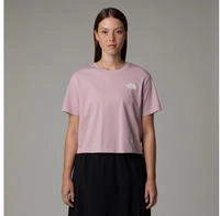 The North Face NF0A87U40SO1, The North Face - Simple Dome Cropped Slim Metal...