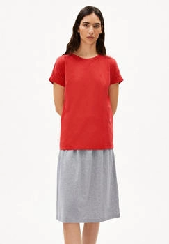 armedangels Idaara T-Shirt rot coral blush