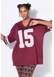 Studio Untold T-Shirt Trikot oversized Meshjersey '15'-Print