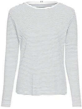 Camel Active Langarmshirt Rundhalsausschnitt indigo gestreift