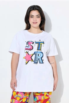 Angel of Style T-Shirt bequeme Passform 3D-Motiv schneeweiß