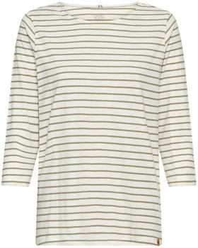 Camel Active T-Shirt Damen Light Khaki Stripes