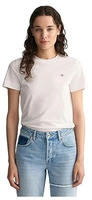 Gant T-Shirt "REG SHIELD KA T-SHIRT" mit einer kleinen aufgestickten Wappen-Grafik