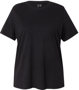 Vero Moda Kurzarmshirt VMPAULINA SS T-SHIRT GA JRS NOOS CUR schwarz