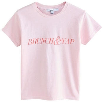 Next Fashion Damen T-Shirt rosa hellrot