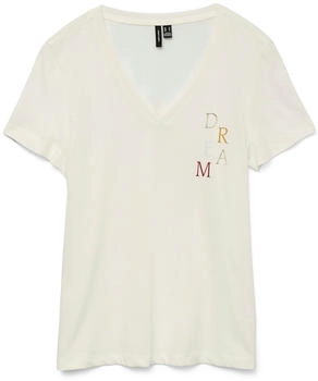 Vero Moda T-Shirt blau gelb rot weiß