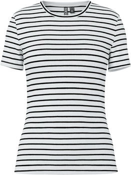 Pieces PCRUKA T-Shirt schwarz weiß 23891512