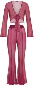Lascana Langarmshirt 2er-Pack dark berry