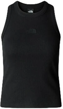 The North Face slim rib tank vest tnf black NF0A8BVTJK3