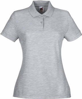 Fruit of the Loom Poloshirt Heathergrau
