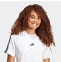 Adidas Essentials 3-Stripes Sleeve Cotton T-Shirt weiß schwarz