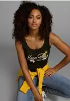 KangaROOS Tanktop mit femininem Frontdruck