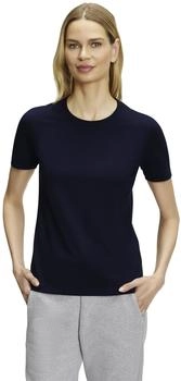 Falke T-Shirt aus reiner Baumwolle space blue 6116