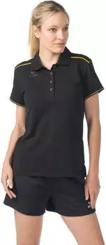 Erima CMPT Poloshirt schwarz gelb