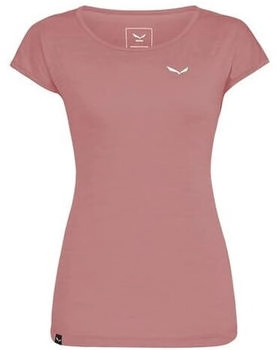 Salewa Puez Melange Dry'ton Kurzarm-Tee desert pink melange