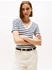 Tommy Hilfiger T-Shirt Kurzarm New Slim Cody V-Ausschnitt blau schwarz dunkelblau