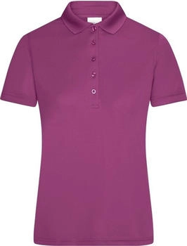 James & Nicholson Funktions Poloshirt 'JN719' lila