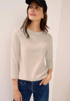 Cecil 4-Arm-Shirt oat milk beige