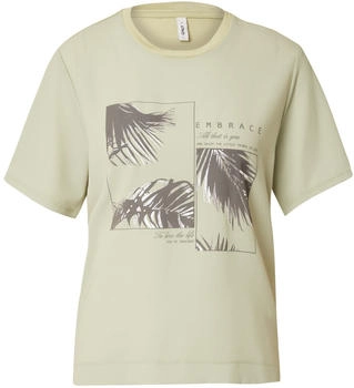 Only Shirt 'New Flora' grün
