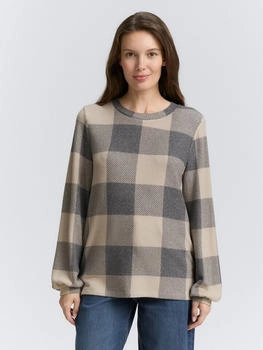 Tom Tailor Shirt taupe schwarz