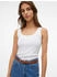 Vero Moda VMLULU SL TANK TOP NOOS weiß