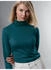 Trigema Rollkragenshirt saphir